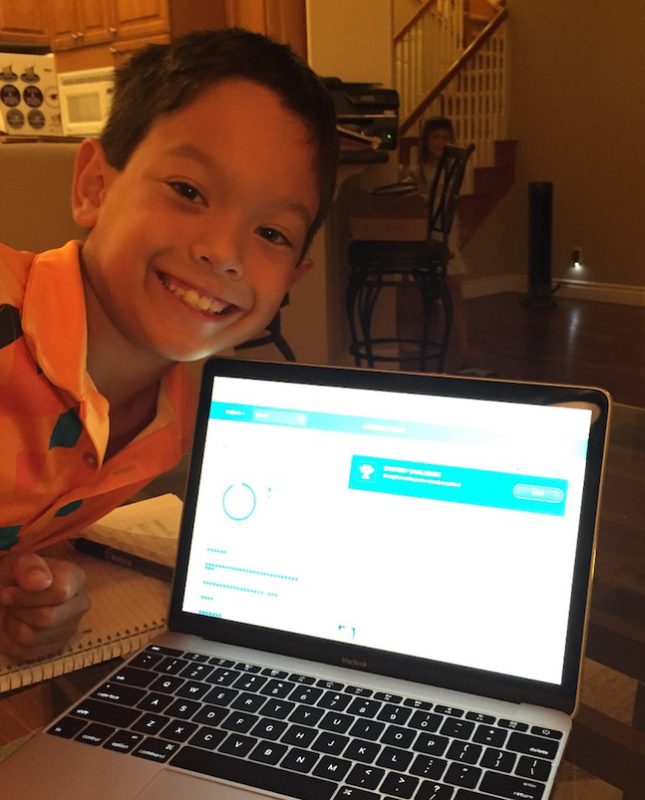 Kai finishes high school geometry on Khan Academy at 9 years old